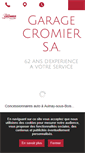 Mobile Screenshot of cromier.com